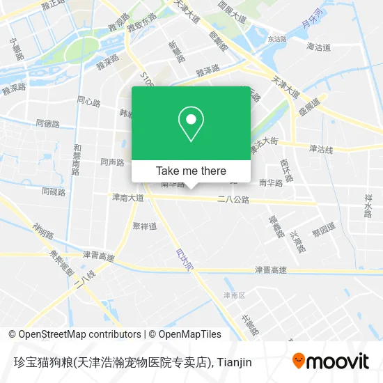 珍宝猫狗粮(天津浩瀚宠物医院专卖店) map