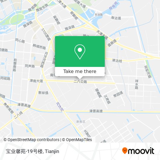 宝业馨苑-19号楼 map