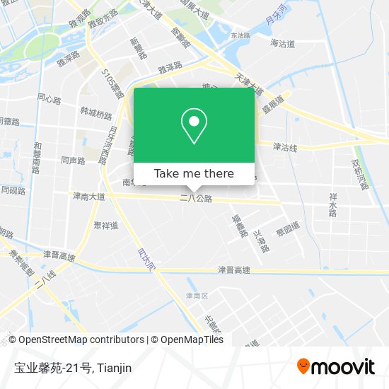 宝业馨苑-21号 map