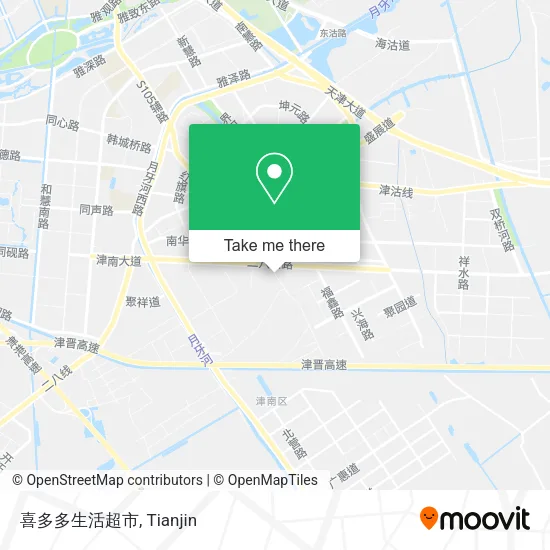 喜多多生活超市 map