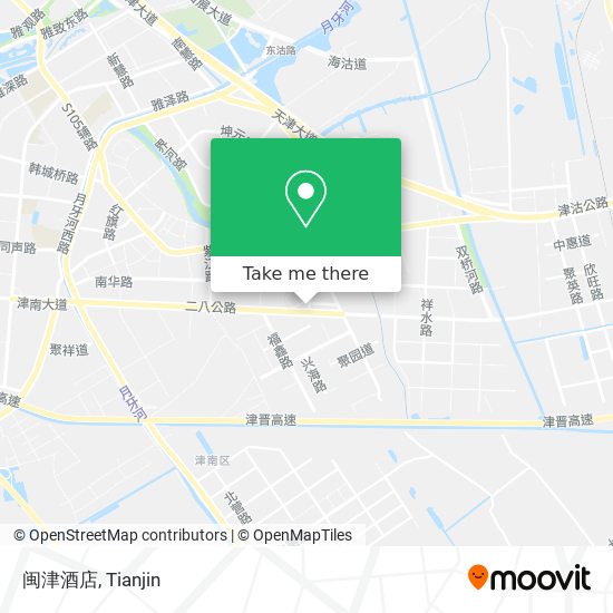 闽津酒店 map