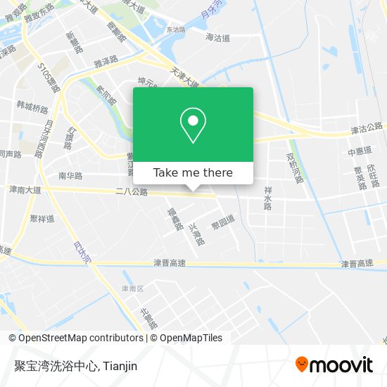 聚宝湾洗浴中心 map
