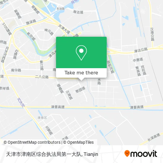 天津市津南区综合执法局第一大队 map