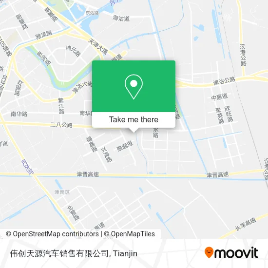 伟创天源汽车销售有限公司 map
