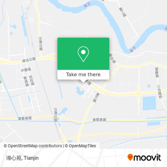湖心苑 map