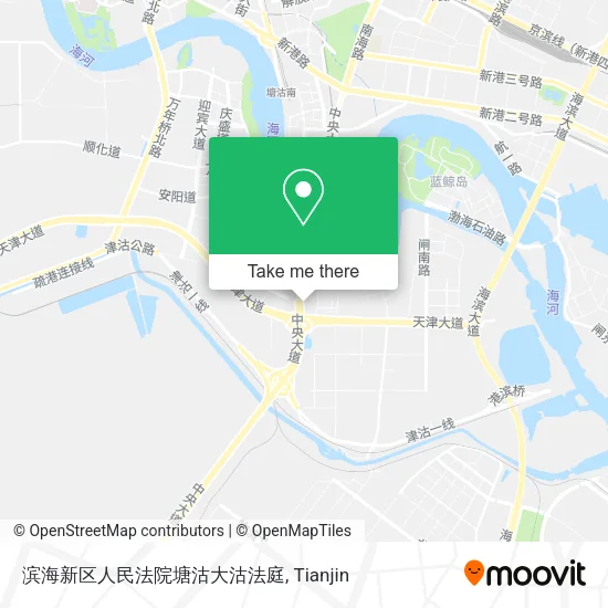 滨海新区人民法院塘沽大沽法庭 map