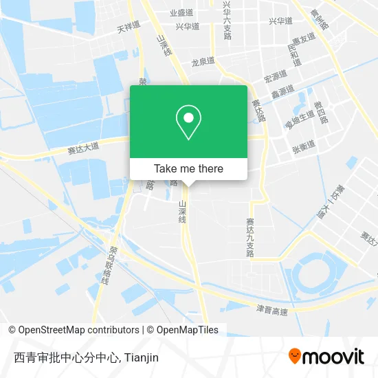 西青审批中心分中心 map