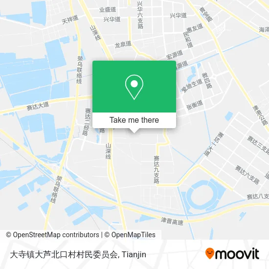 大寺镇大芦北口村村民委员会 map
