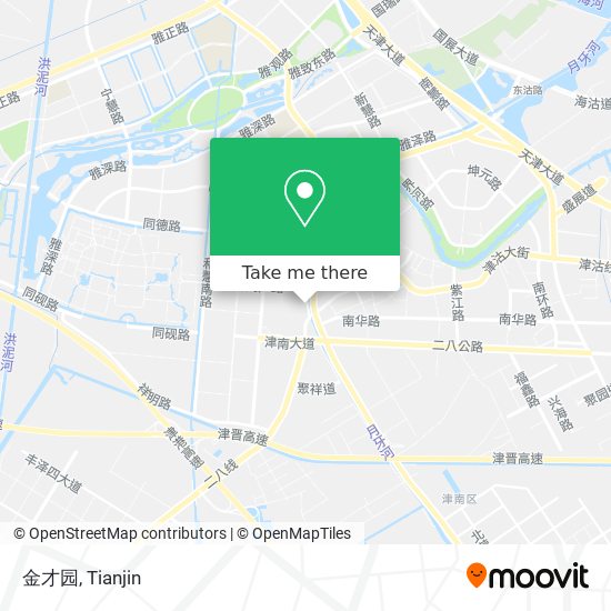 金才园 map
