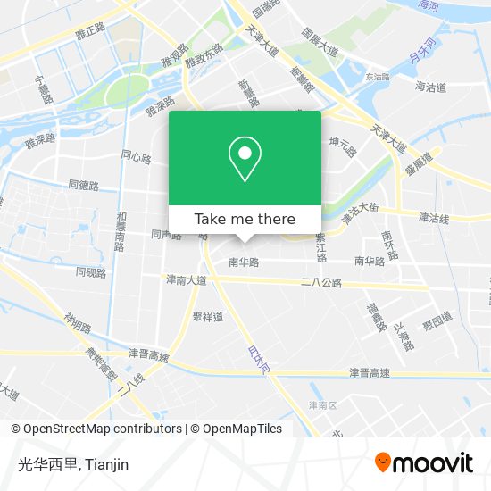 光华西里 map