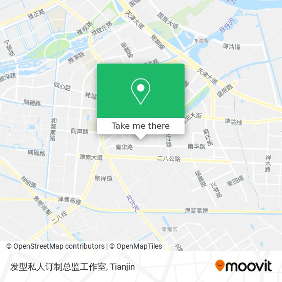 发型私人订制总监工作室 map
