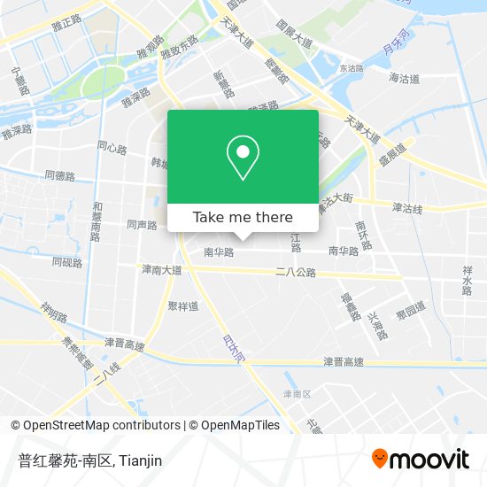 普红馨苑-南区 map