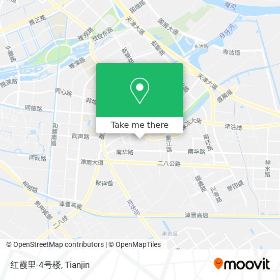 红霞里-4号楼 map