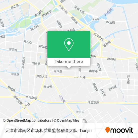 天津市津南区市场和质量监督稽查大队 map