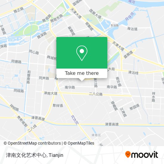 津南文化艺术中心 map