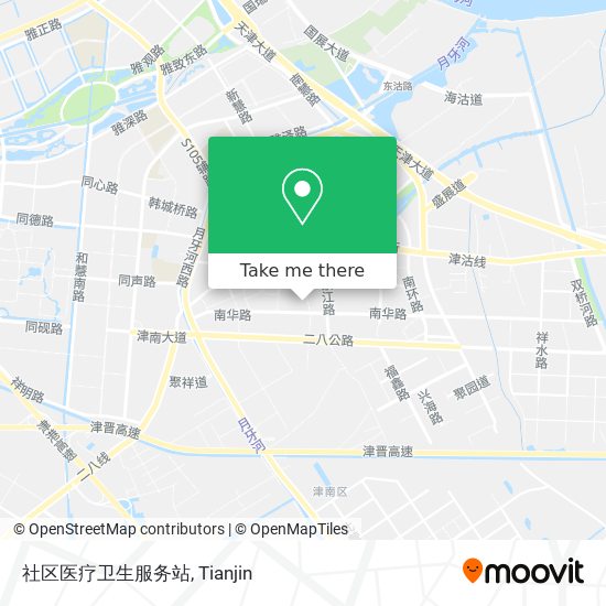 社区医疗卫生服务站 map