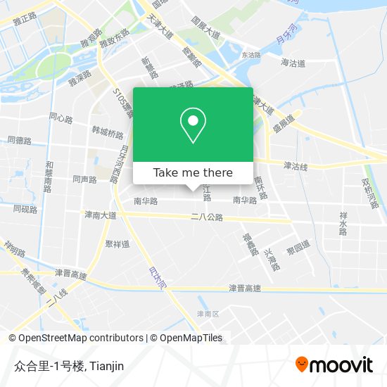 众合里-1号楼 map