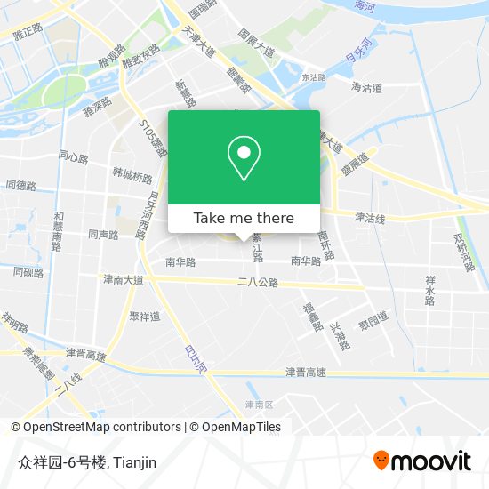 众祥园-6号楼 map
