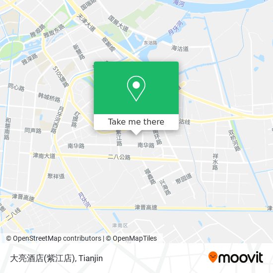 大亮酒店(紫江店) map