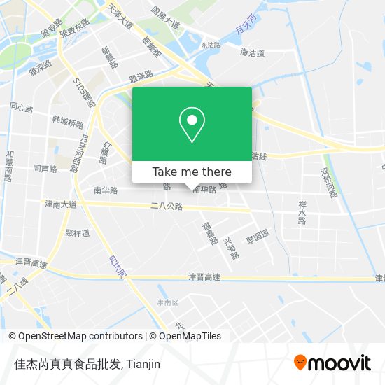 佳杰芮真真食品批发 map