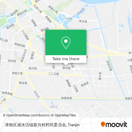 津南区咸水沽镇新兴村村民委员会 map