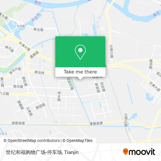 世纪和福购物广场-停车场 map