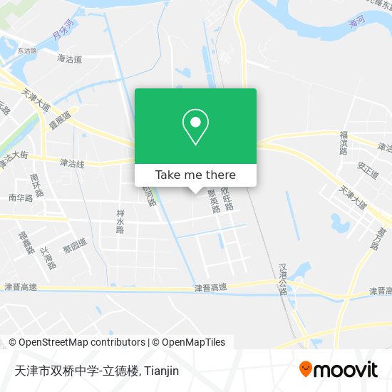 天津市双桥中学-立德楼 map