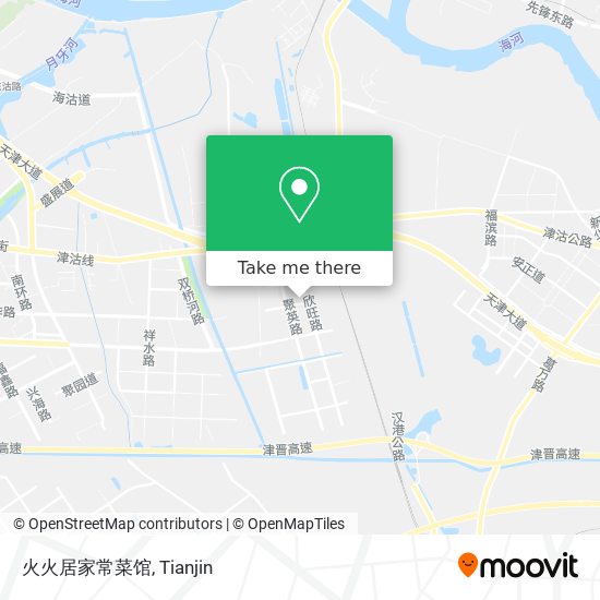 火火居家常菜馆 map