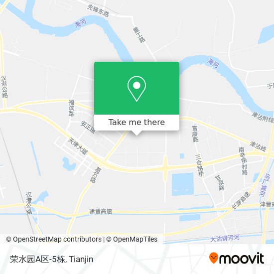 荣水园A区-5栋 map