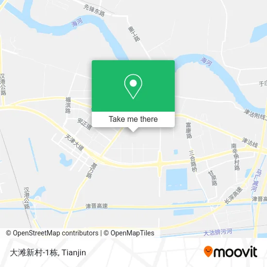 大滩新村-1栋 map