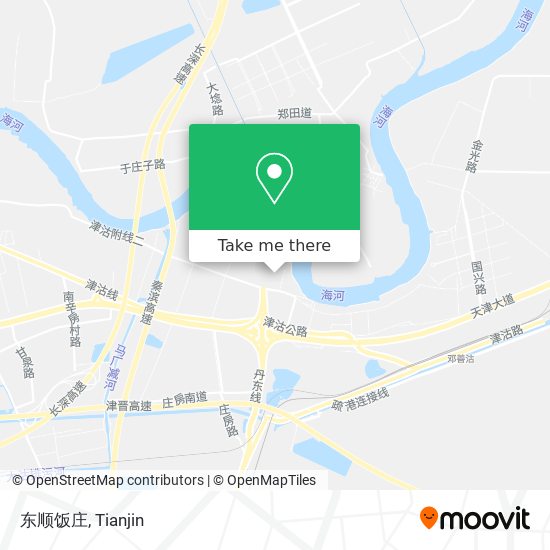 东顺饭庄 map