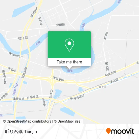 昕顺汽修 map