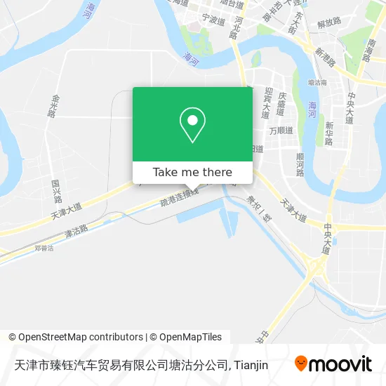 天津市臻钰汽车贸易有限公司塘沽分公司 map