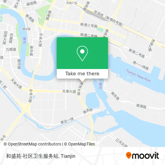 和盛苑-社区卫生服务站 map