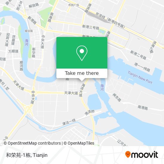 和荣苑-1栋 map
