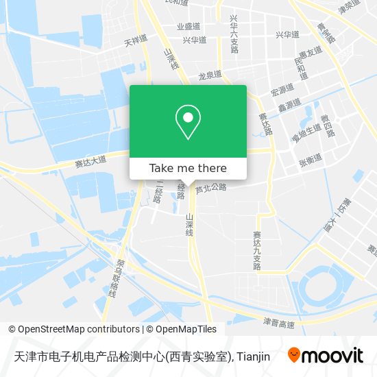 天津市电子机电产品检测中心(西青实验室) map