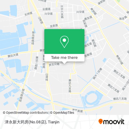 津永新大药房(No.08店) map