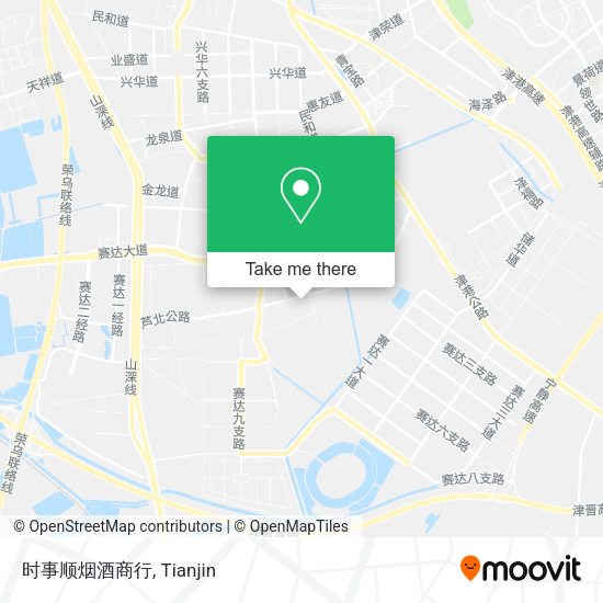 时事顺烟酒商行 map