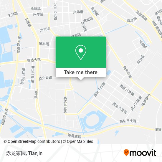 赤龙家园 map