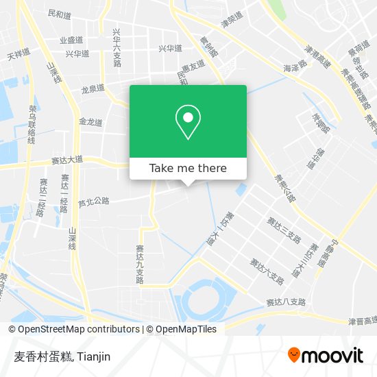 麦香村蛋糕 map