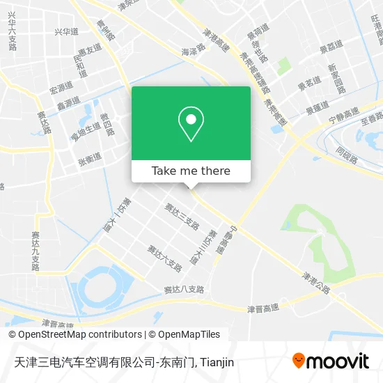 天津三电汽车空调有限公司-东南门 map