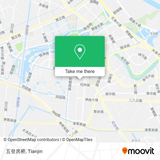 五登房桥 map