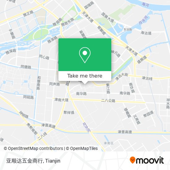 亚顺达五金商行 map