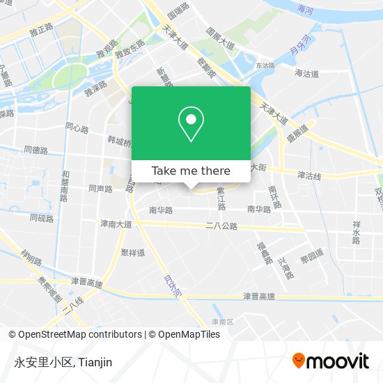 永安里小区 map