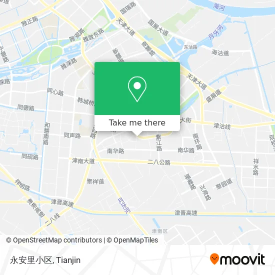 永安里小区 map