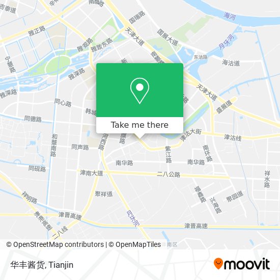 华丰酱货 map