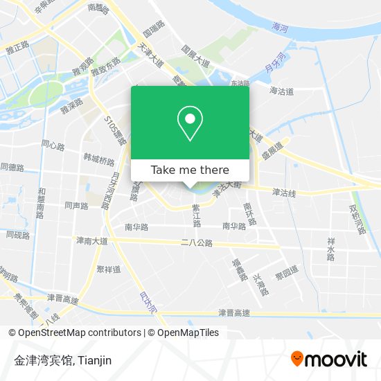 金津湾宾馆 map