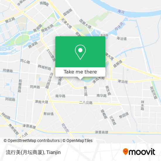 流行美(月坛商厦) map