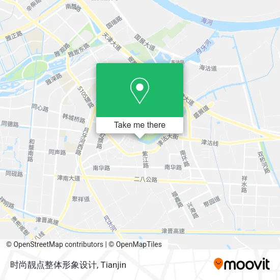 时尚靓点整体形象设计 map