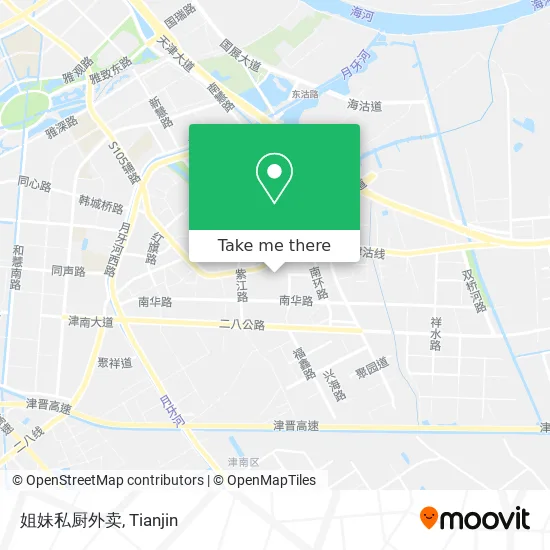 姐妹私厨外卖 map